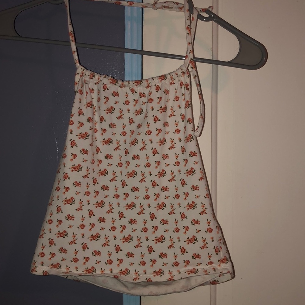 Floral crop top